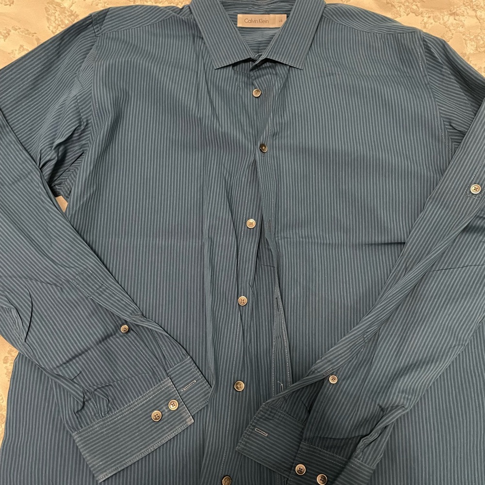 CK mens button down shirt